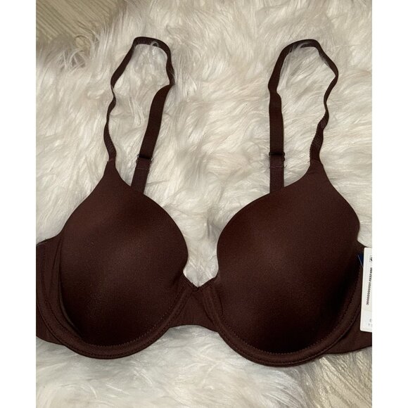 Gap Body Everyday T-Shirt Bra Lined Underwire Womens 34B Brown New Nwt - Picture 3 of 6